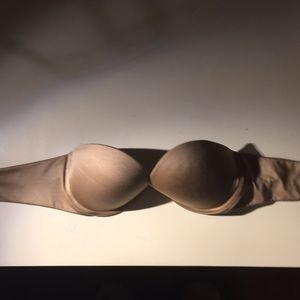 aerie nude strapless bra